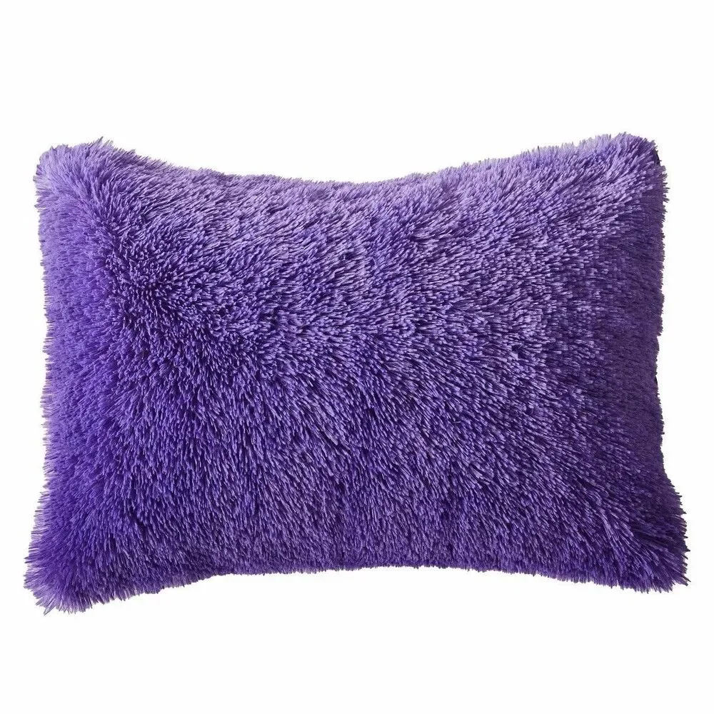 Celestial Garden Full Queen Faux Fur Comforter Soft Plush Bedding